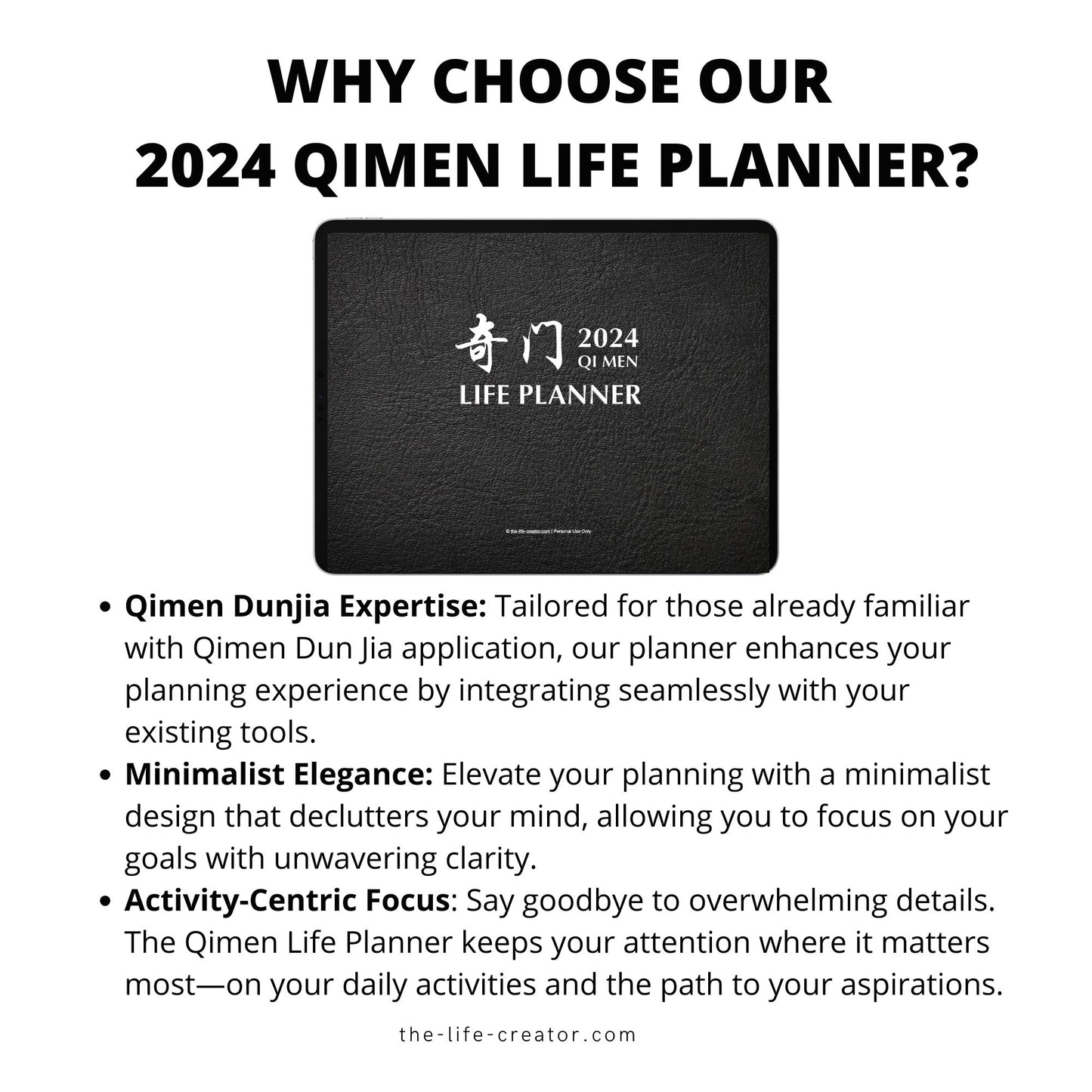 2024 Qimen Life Planner
