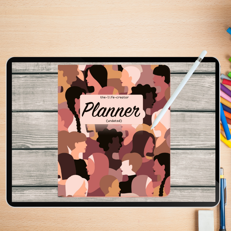 TLC SUPERWOMEN Undated Digital Planner (Landscape)
