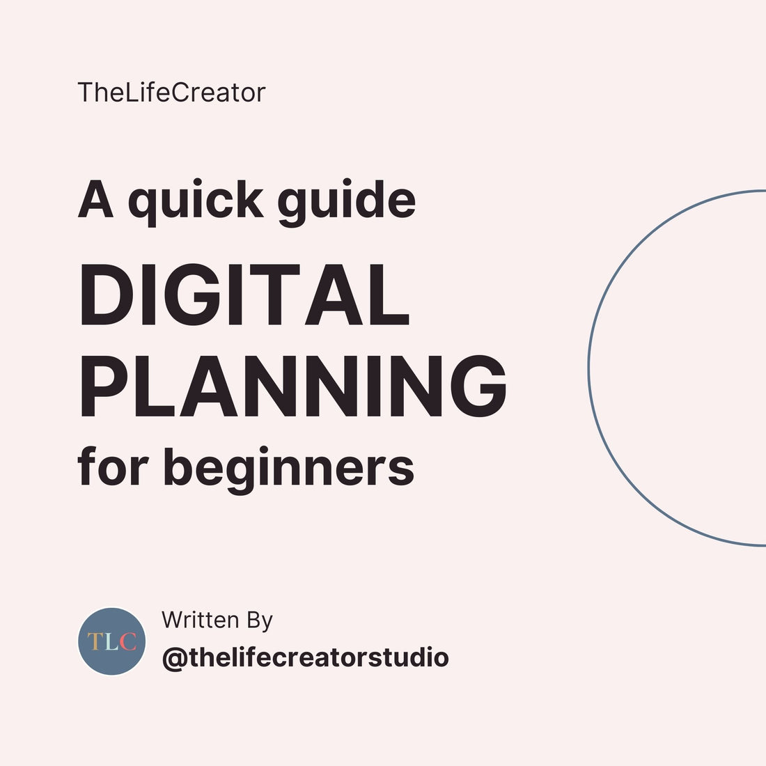 a quick guide to digital planning