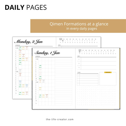 2023 2024 Mid Year Digital Life Planner with QIMEN Strategic Execution
