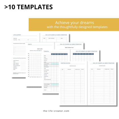 2024 Life Planner with QiMen Formations