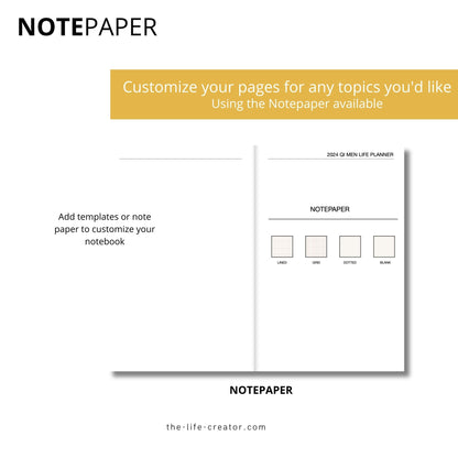 2024 Life Planner with QiMen Formations