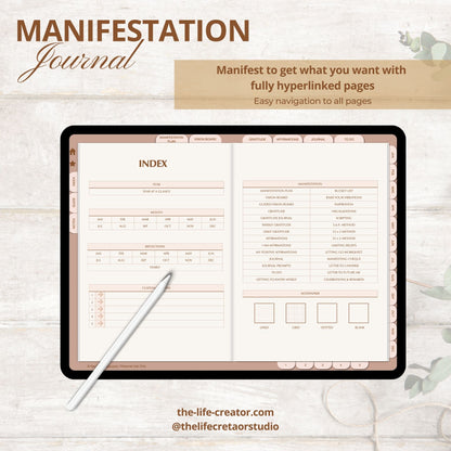 Manifestation Journal | Manifesting Planner