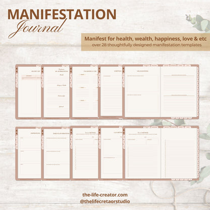 Manifestation Journal | Manifesting Planner