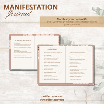 Manifestation Journal | Manifesting Planner