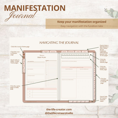 Manifestation Journal | Manifesting Planner