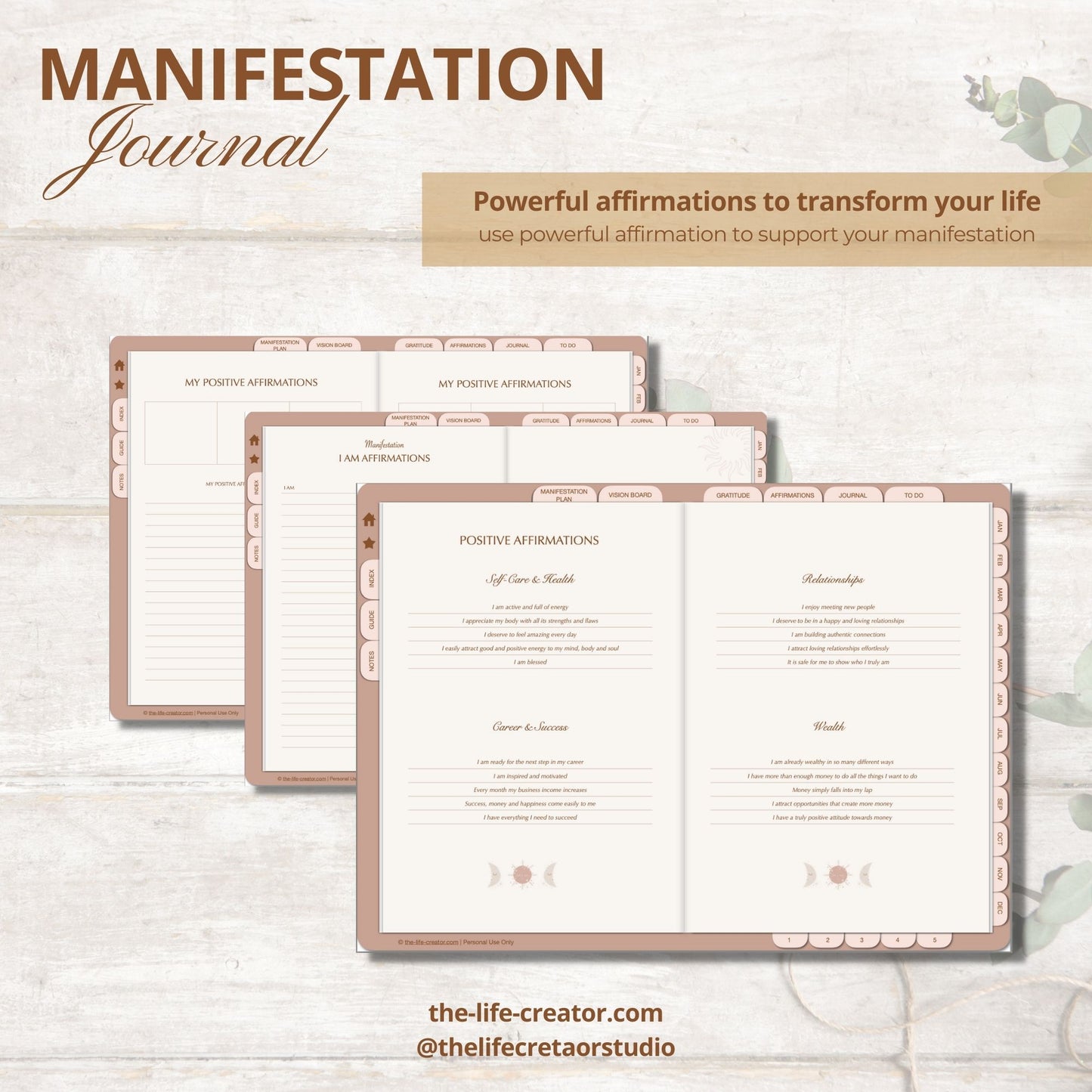 Manifestation Journal | Manifesting Planner