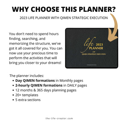 2023 Life Planner with QIMEN Strategic Execution